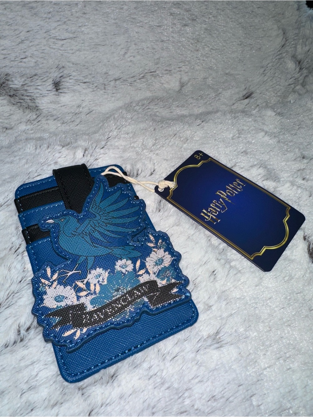 Loungefly Blue Floral ID Card Holder